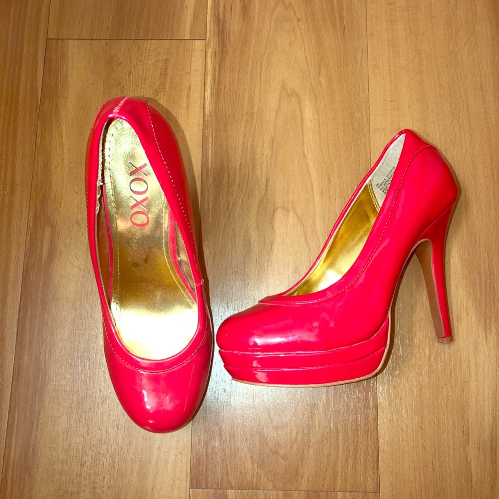 Red stilettos